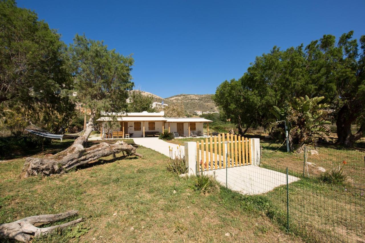 Mera Beachfront House - Falasarna Exteriér fotografie