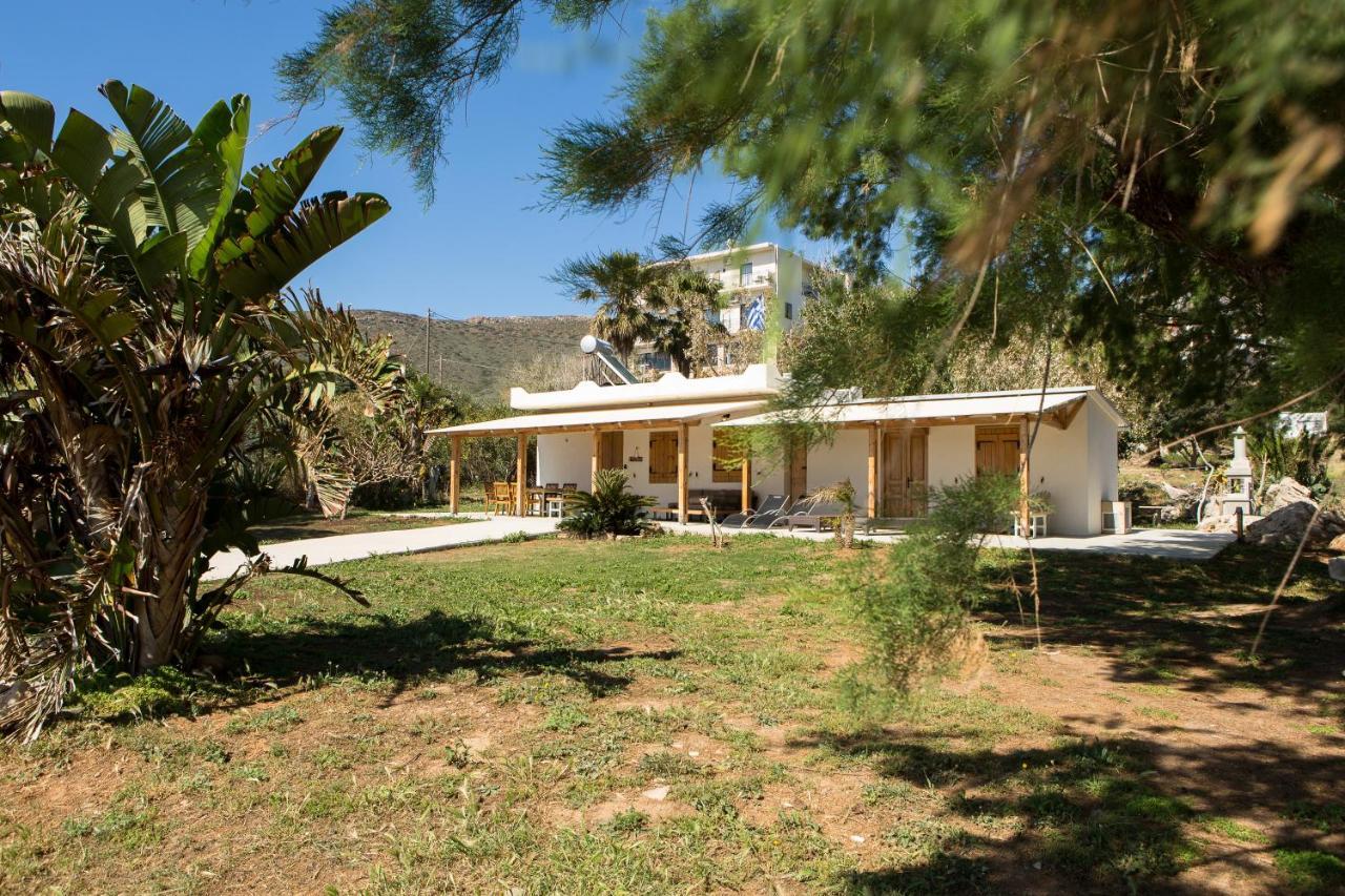 Mera Beachfront House - Falasarna Exteriér fotografie
