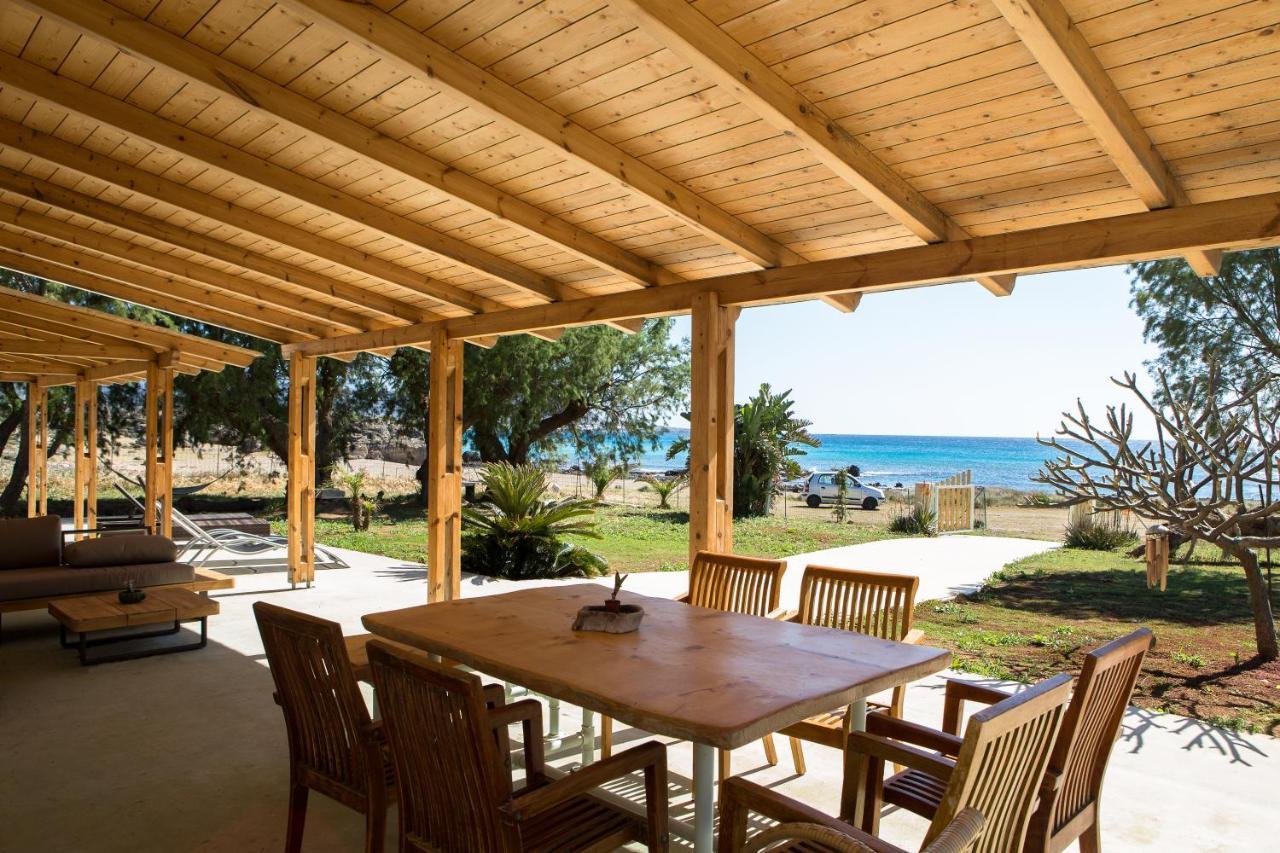 Mera Beachfront House - Falasarna Exteriér fotografie