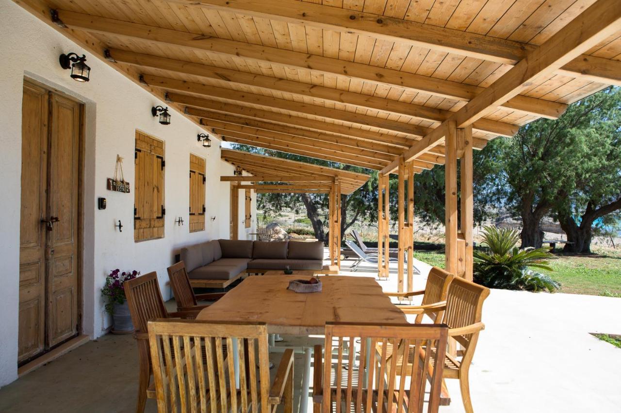 Mera Beachfront House - Falasarna Exteriér fotografie