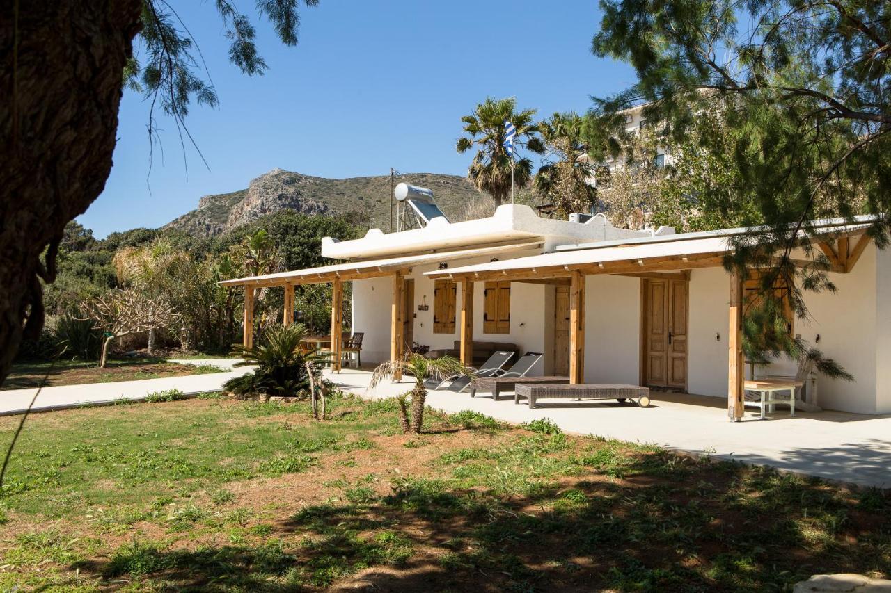 Mera Beachfront House - Falasarna Exteriér fotografie