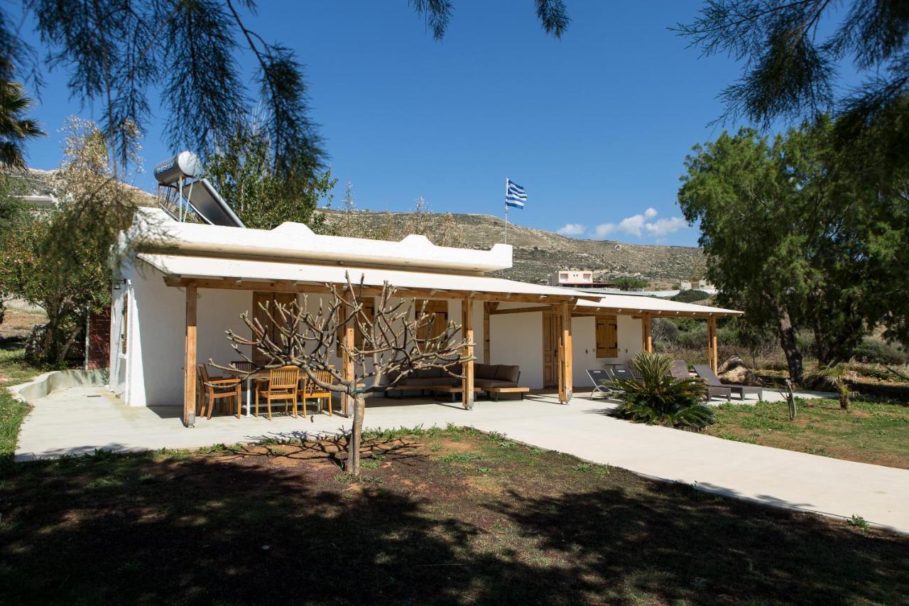 Mera Beachfront House - Falasarna Exteriér fotografie