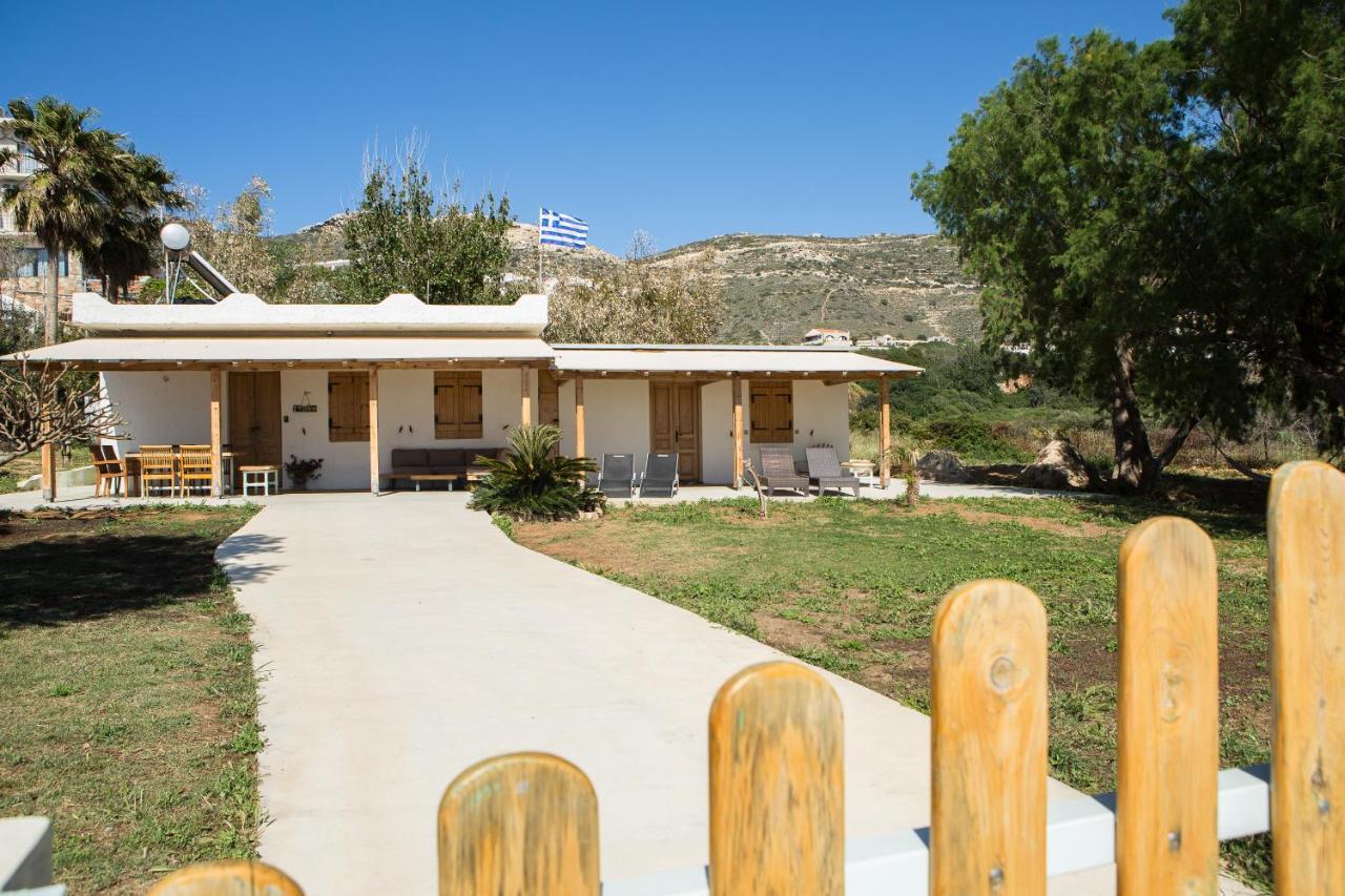 Mera Beachfront House - Falasarna Exteriér fotografie