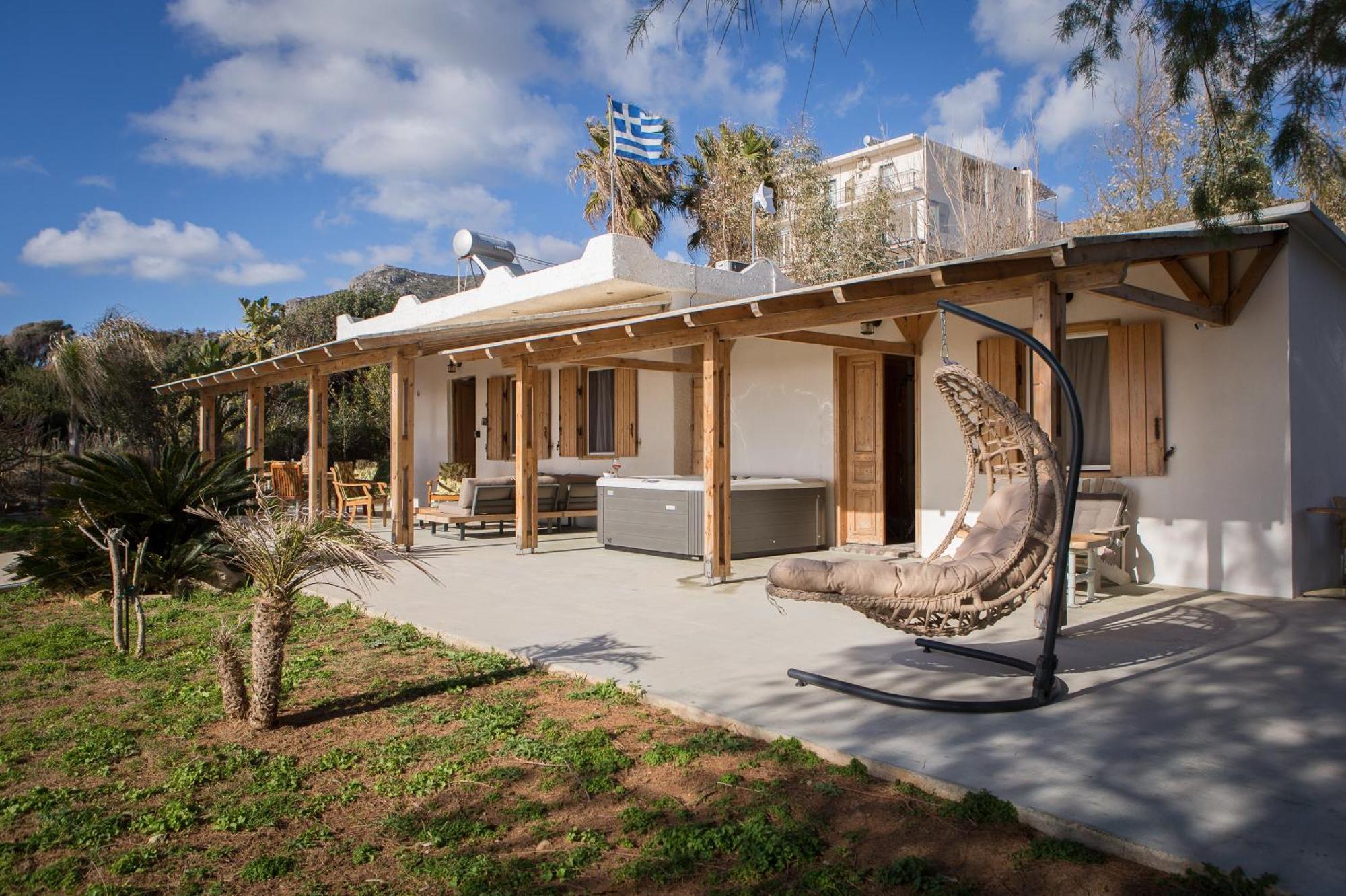 Mera Beachfront House - Falasarna Exteriér fotografie