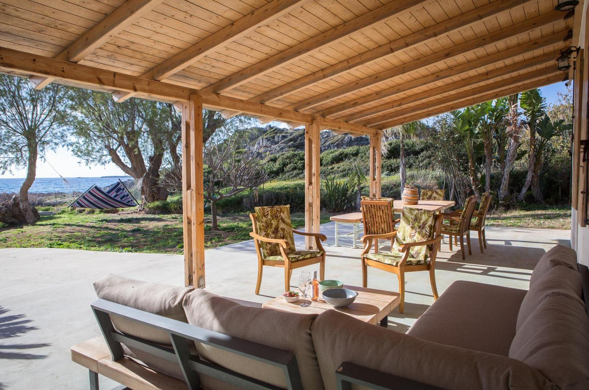Mera Beachfront House - Falasarna Exteriér fotografie