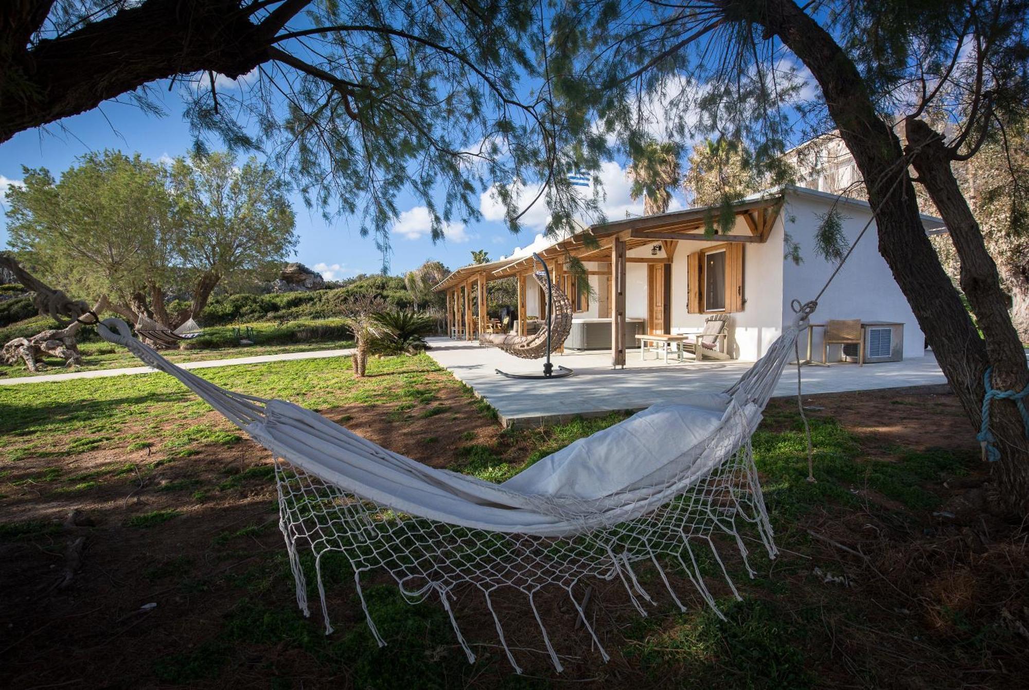 Mera Beachfront House - Falasarna Exteriér fotografie
