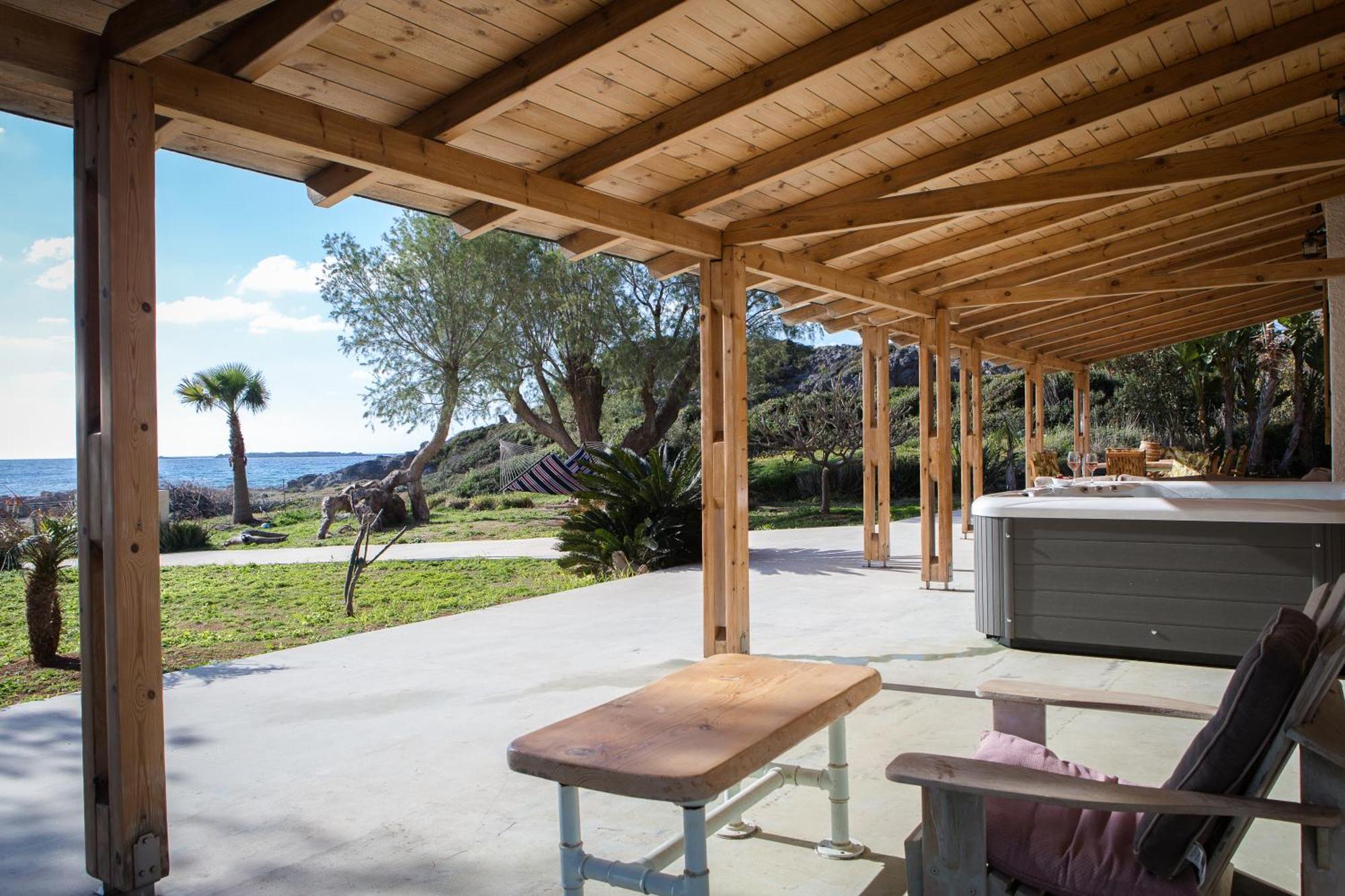 Mera Beachfront House - Falasarna Exteriér fotografie